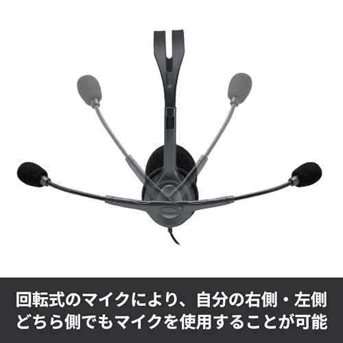 Logicool(ロジクール) - ロジクール ヘッドセット H111r の評価